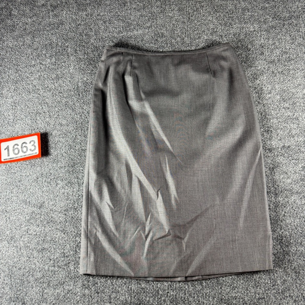 Calvin Klein Two Piece Blazer & Skirt Set Womens 2 Gray Professional Business - Picture 10 of 16